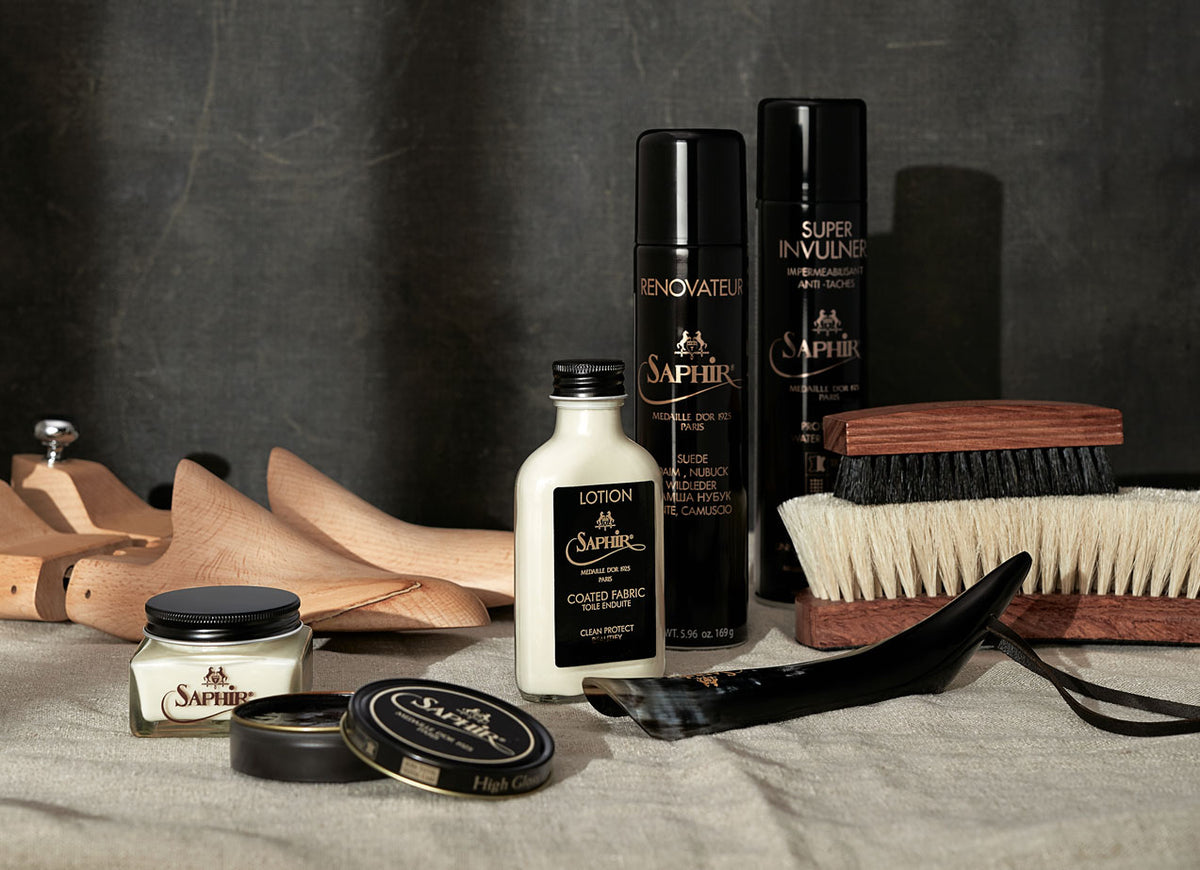 Saphir shoe sale care products