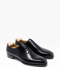 Bourgee a world class shoe store TLB Artista 108 black wholecut oxford shoes in premium boxcalf leather