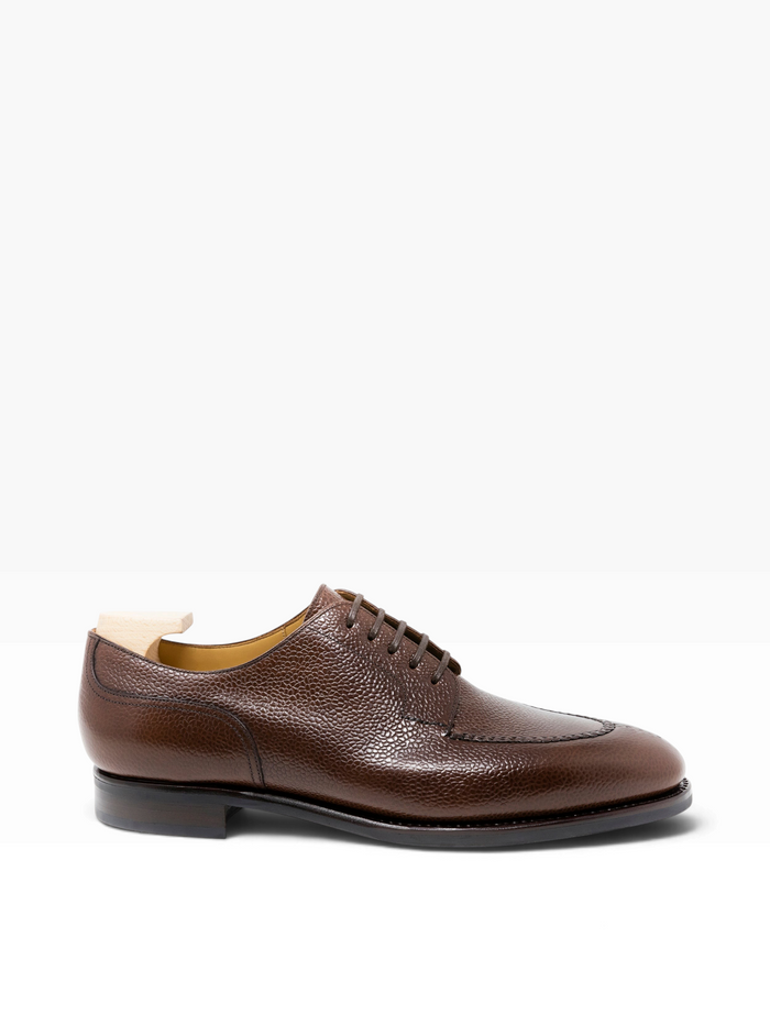 Bourgee a world class shoe store TLB Artista Velazquez brown country calf leather Norwegian blucher shoe