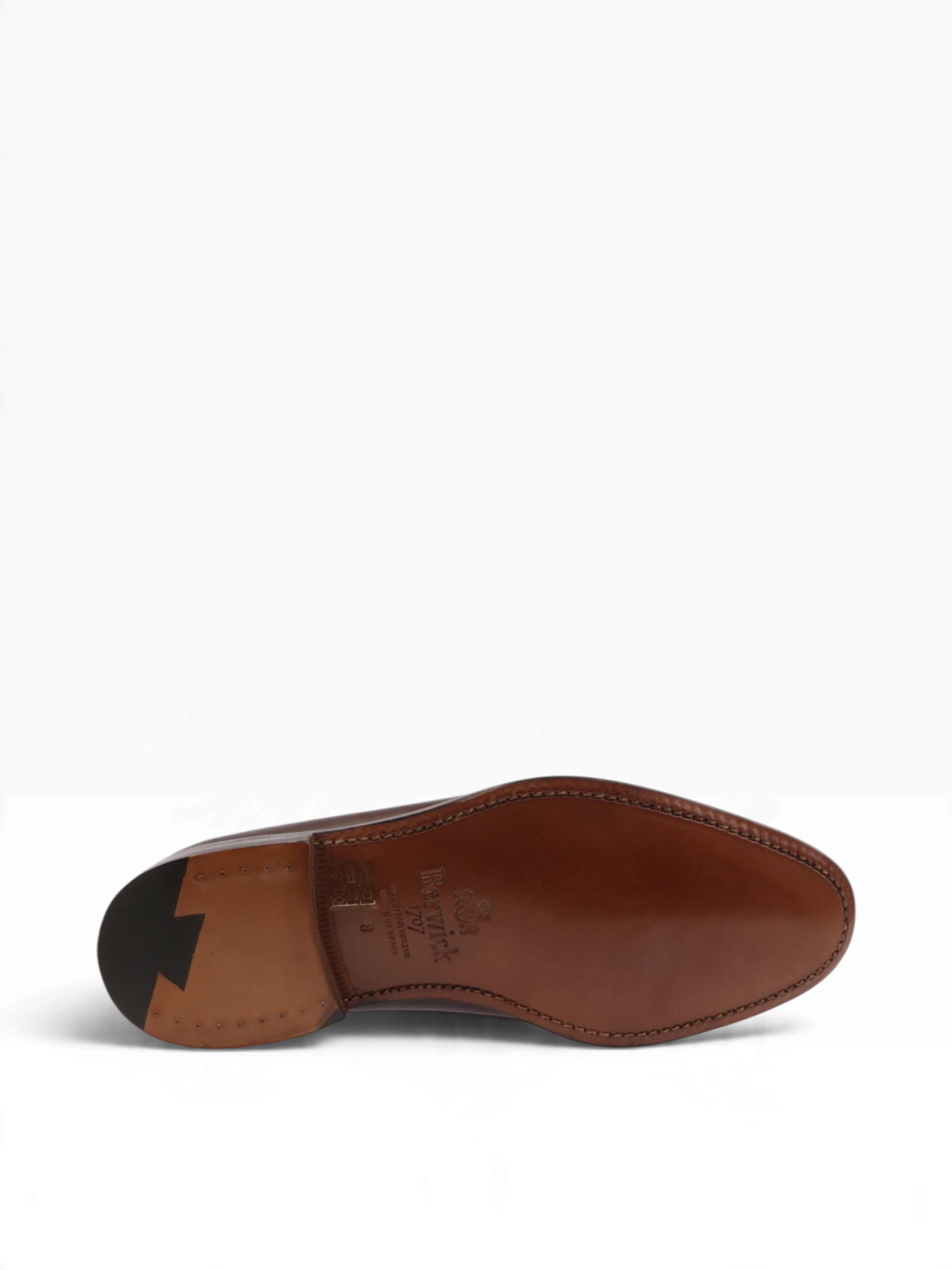 Bourgee a world class shoe store Berwick brown leather tassel loafer sole with Goodyear welt construction