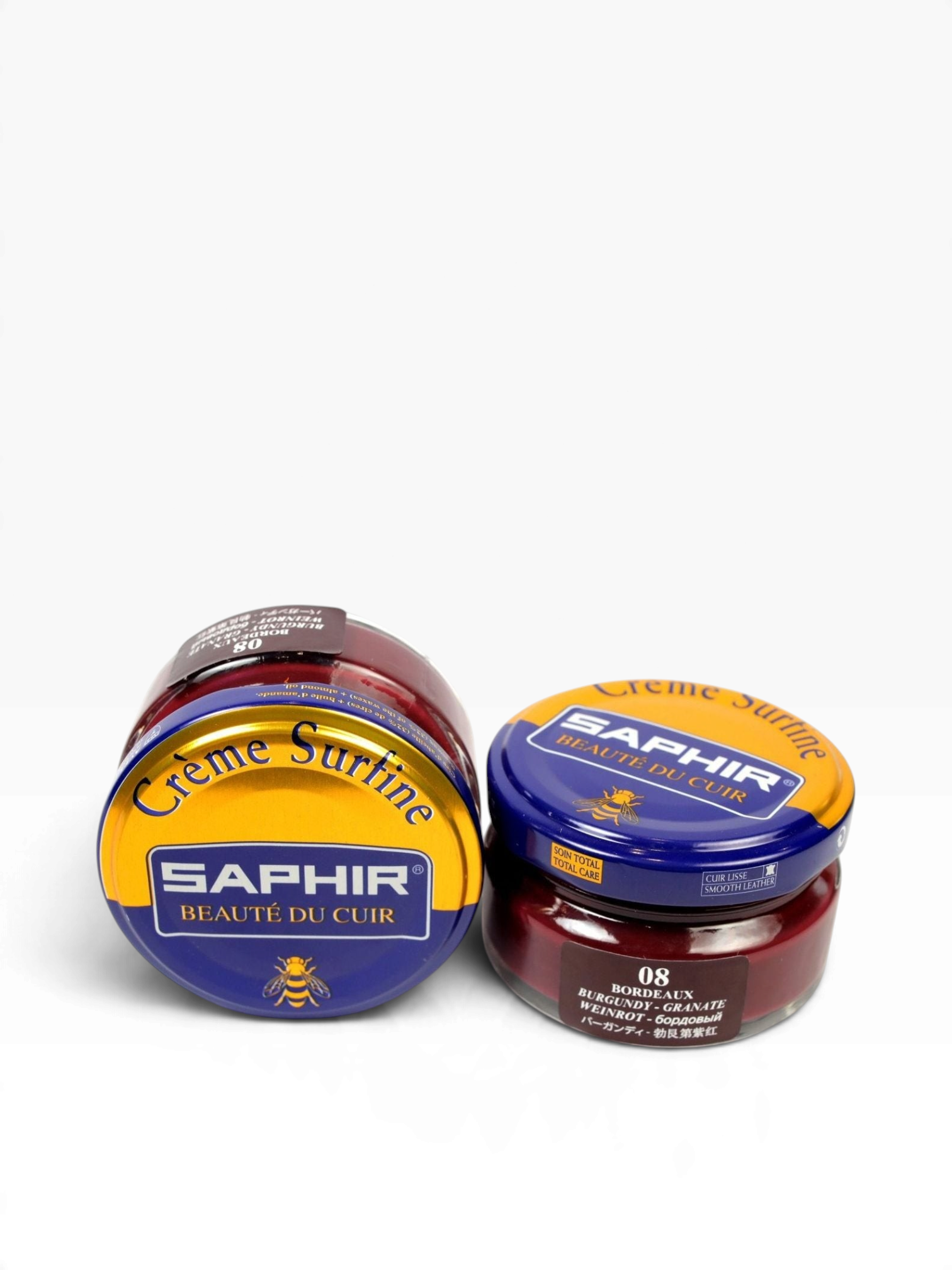 Bourgee a world class shoe store Saphir Beaute du Cuir Cream Surfine in Bordeaux for nourishing smooth leather shoes
