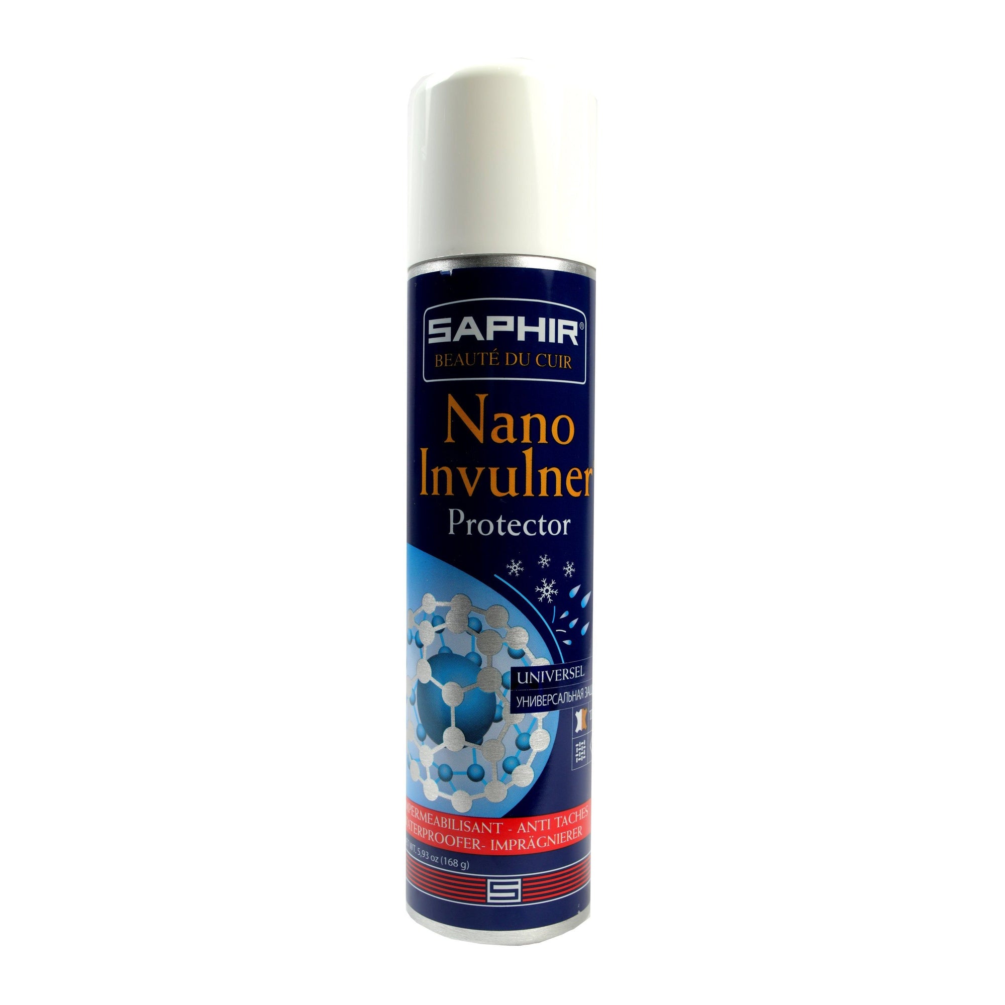 Saphir Beaute du Cuir Nano Invulner Waterproofing Spray 250ml (Natural)