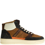 Load image into Gallery viewer, KAMO-GUTSU SNEAKERS (NAVY/COGNAC)
