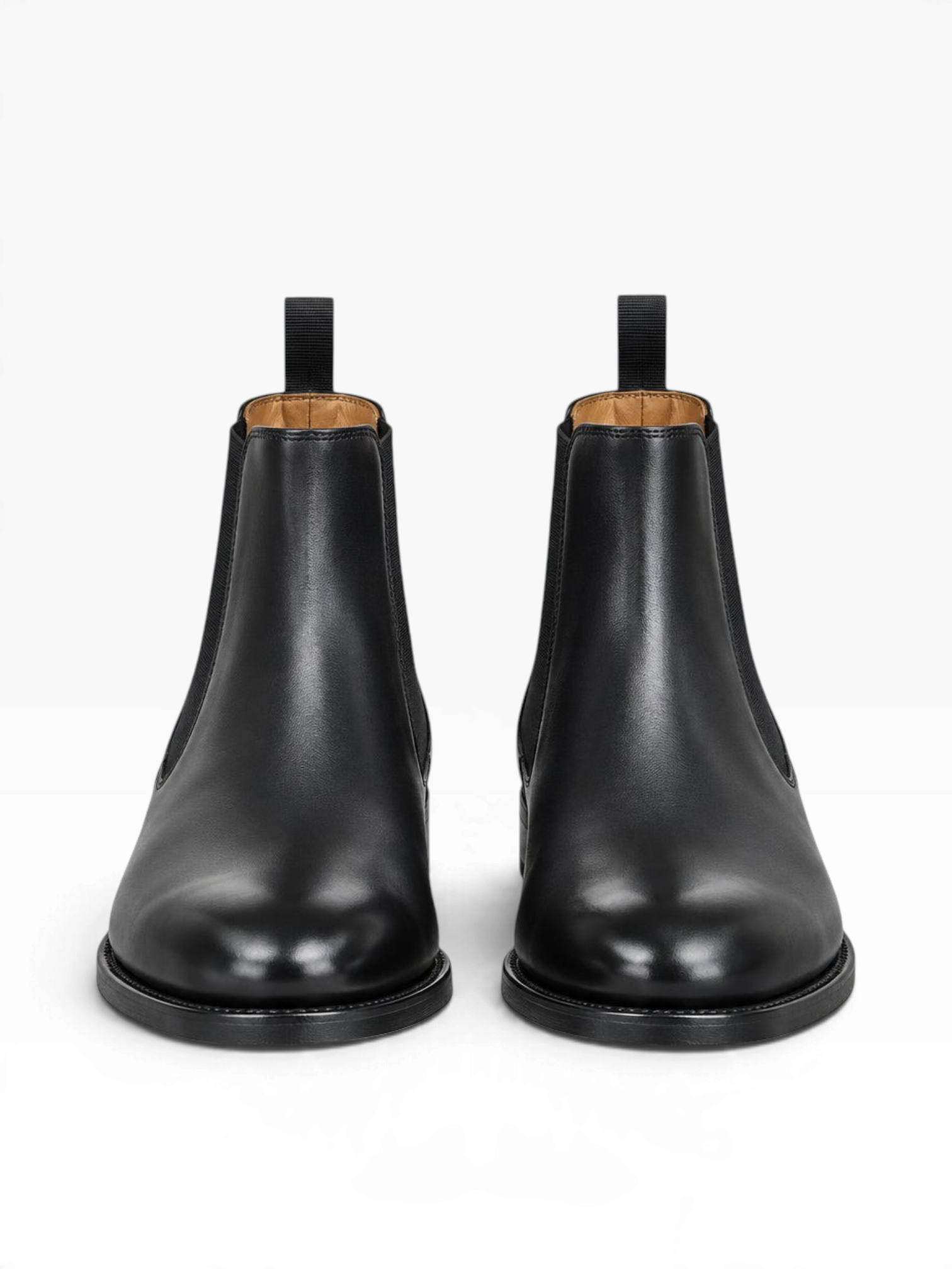 Bourgee a world class shoe store Berwick 475 black vegetable tanned calf leather Chelsea boots with Goodyear welt