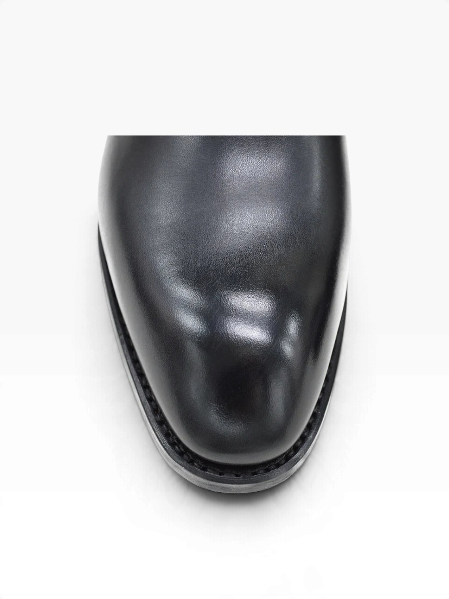 Bourgee a world class shoe store Berwick 475 Chelsea boot in black vegetable tanned calf leather with Goodyear welt