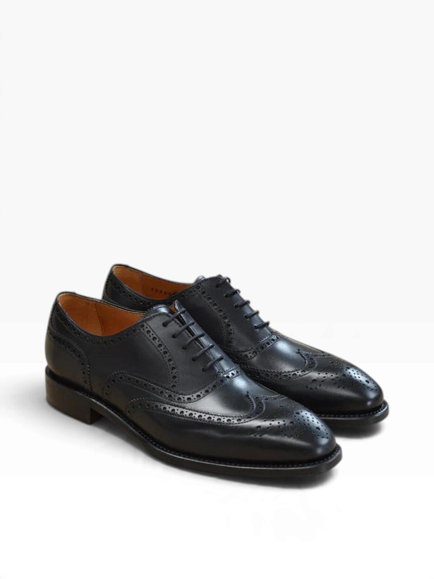Bourgee a world class shoe store Berwick 5215 black vegetable tanned calf leather oxford brogue with Goodyear welt