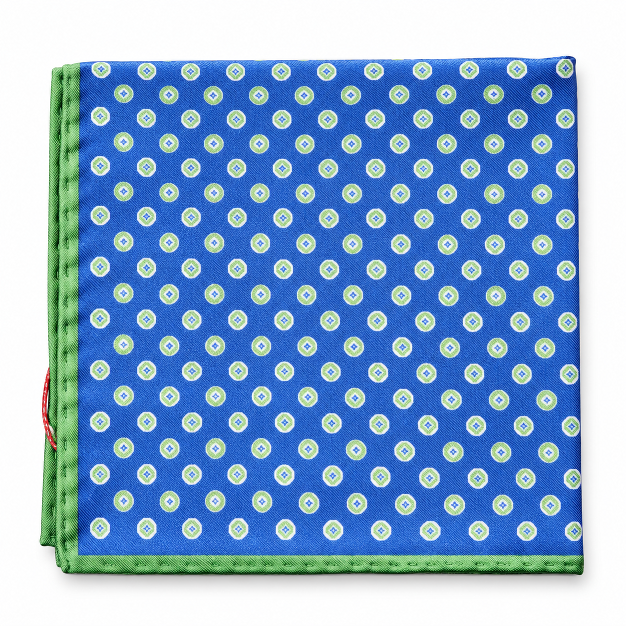 Silk Pocket Square - Blue