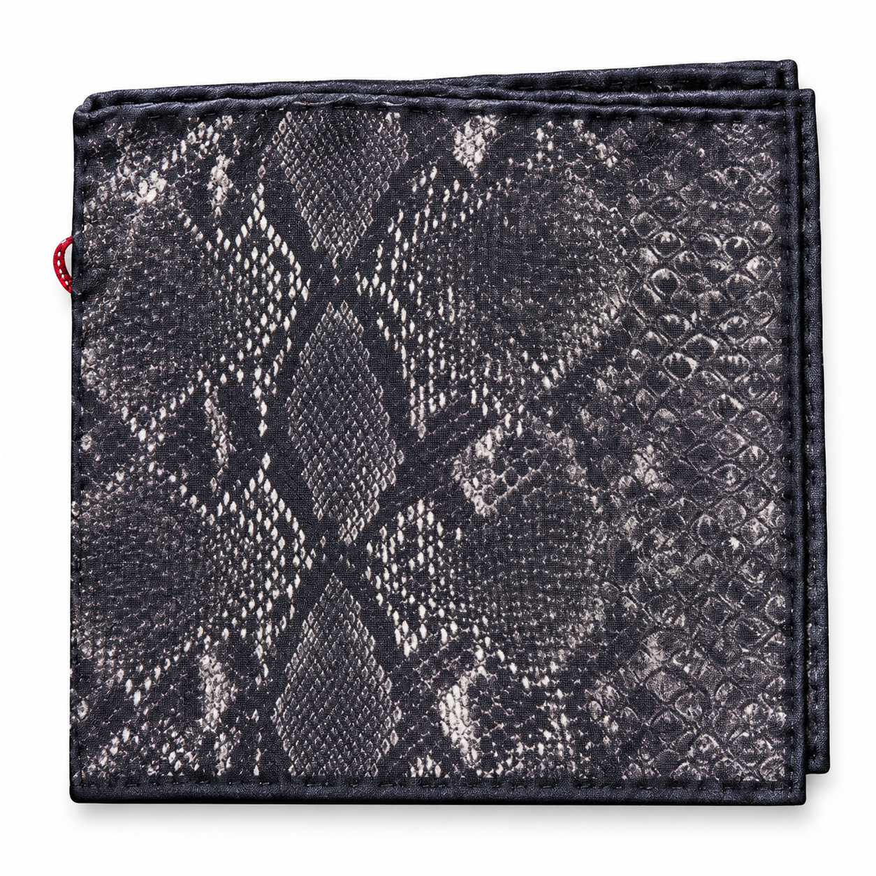 Silk Pocket Square - Black