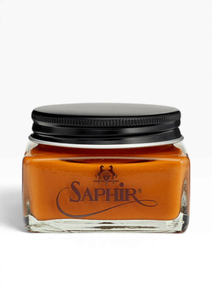 Bourgee a world class shoe store Saphir Medaille d’Or Pommadier 1925 cream polish in mahogany for leather care