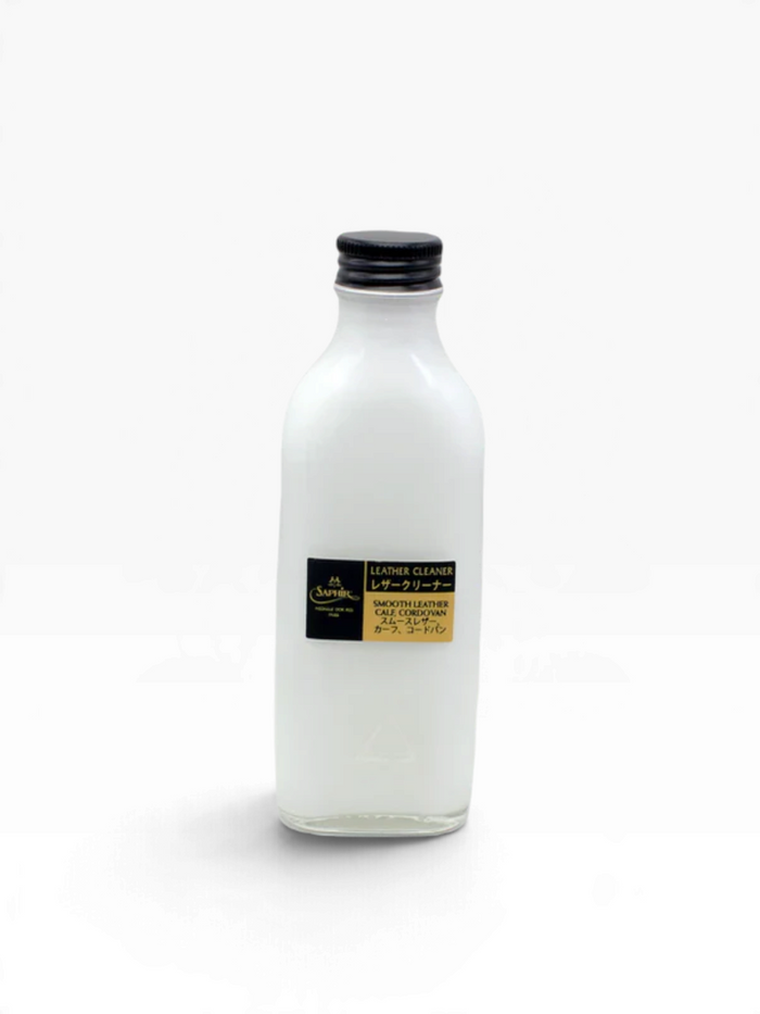 Bourgee a world class shoe store Saphir Medaille D'or Renomat leather cleaner in a 100ml glass bottle