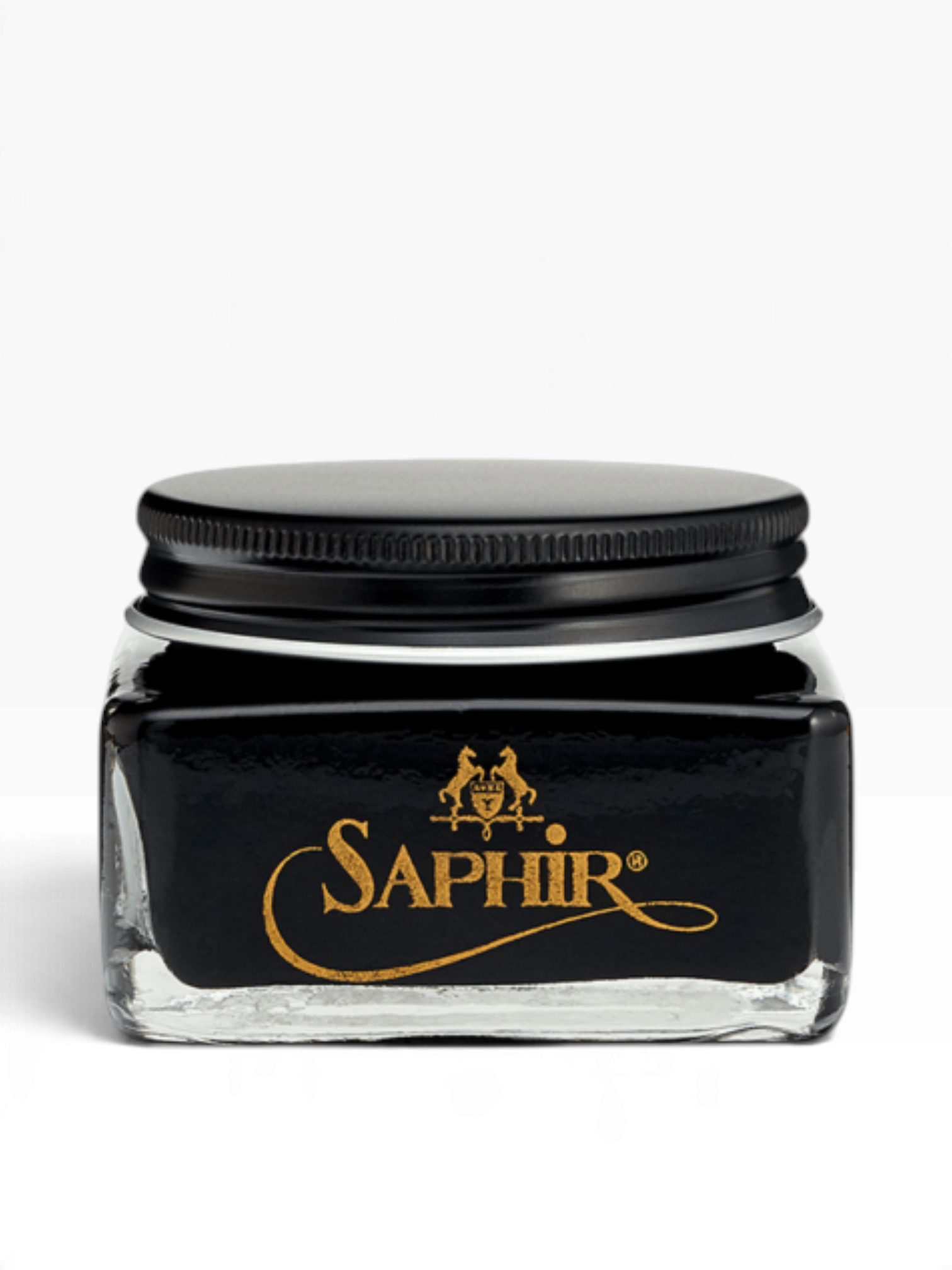 Bourgee a world class shoe store Saphir Cordovan leather cream in a 75ml glass jar for nourishing shoe care