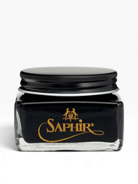 Bourgee a world class shoe store Saphir Cordovan leather cream in a 75ml glass jar for nourishing shoe care