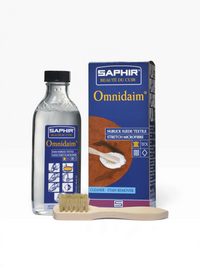 Bourgee a world class shoe store Saphir Omnidaim suede and nubuck cleaner bottle with box and applicator brush