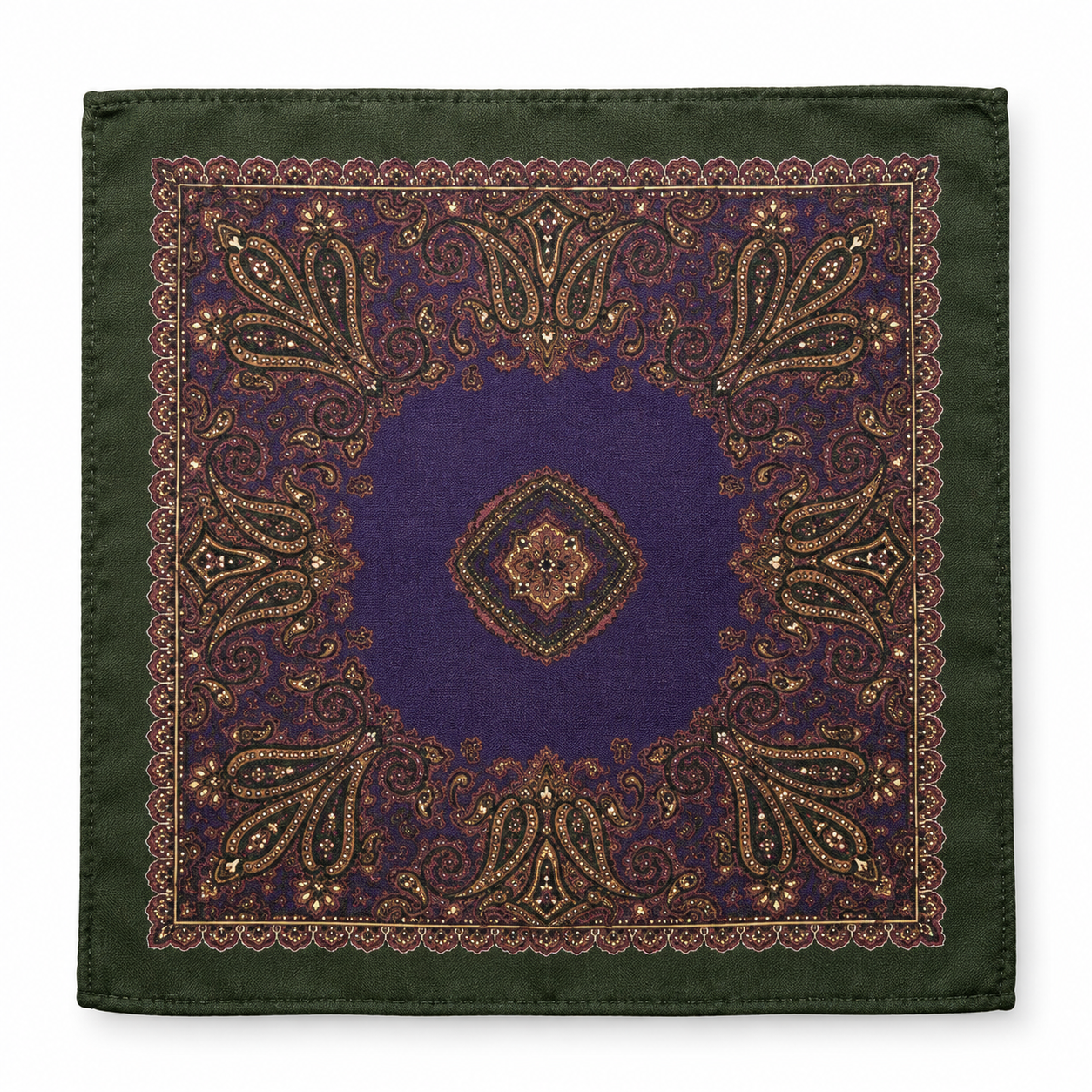 Double-Sided Silk Pocket Square