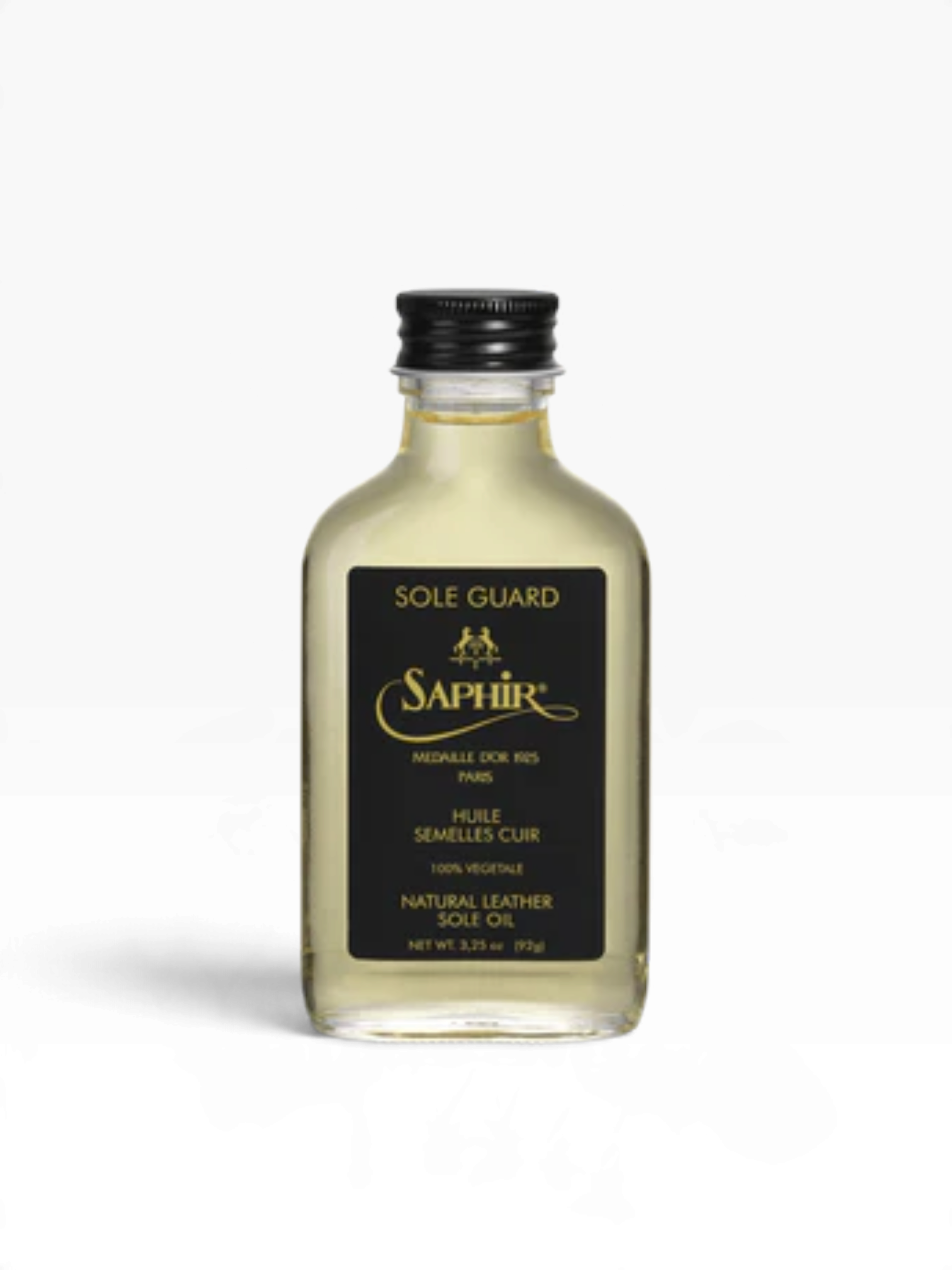 Bourgee a world class shoe store Saphir Sole Guard vegetable oil for conditioning and protecting leather shoe soles