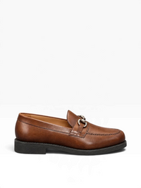 Bourgee a world class shoe store Berwick 5469 brown leather horsebit loafer with Goodyear welt and Vibram sole