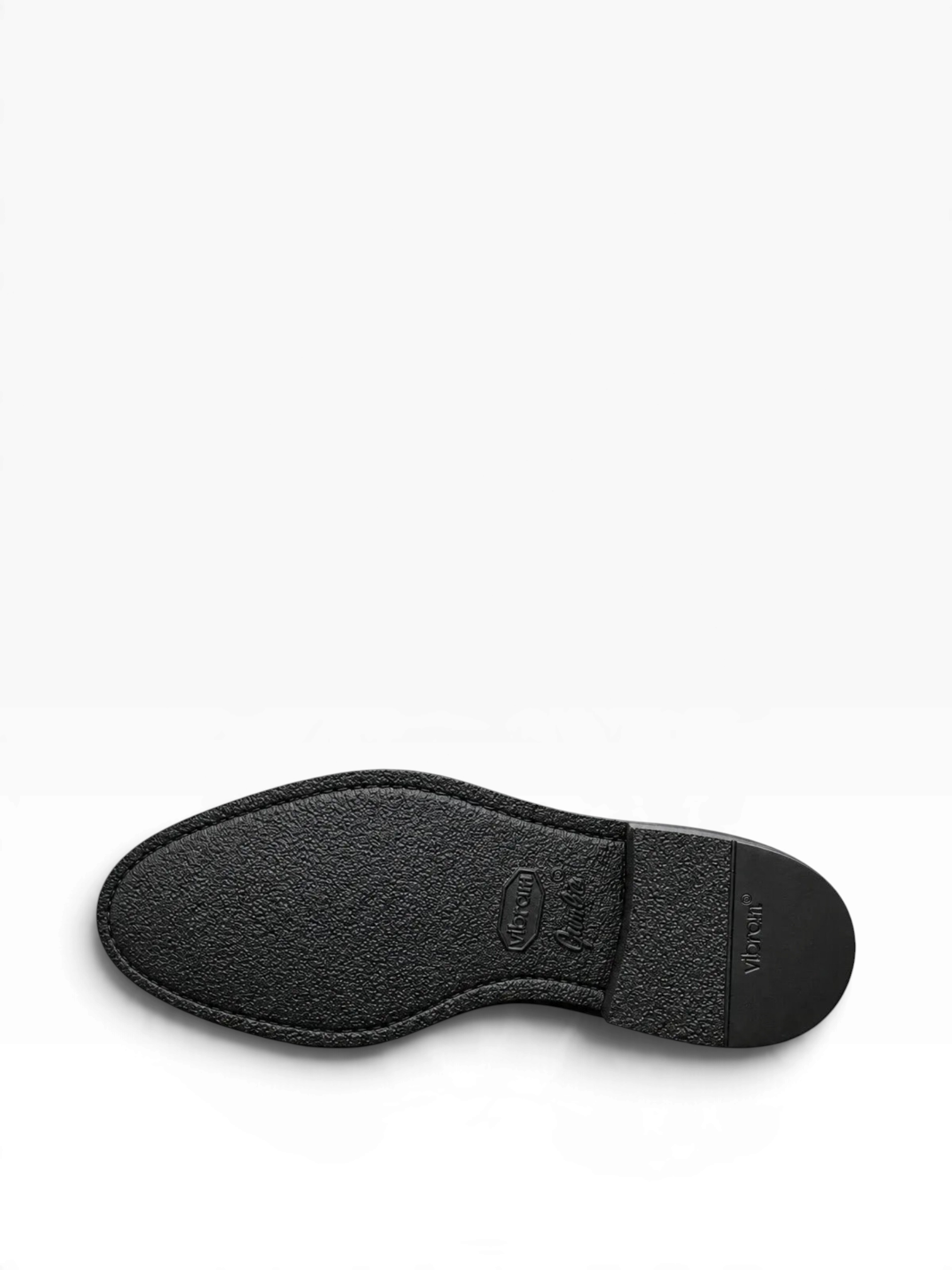 Bourgee a world class shoe store Berwick 5461 penny loafer featuring a durable black Vibram rubber sole