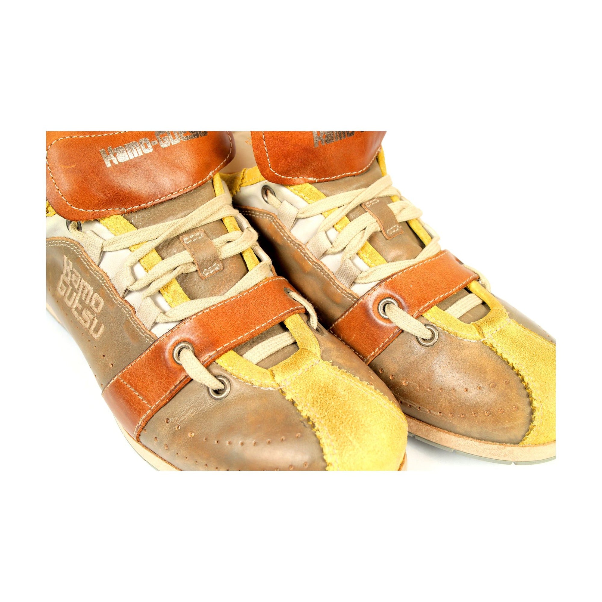KAMO-GUTSU MULTI COLOR CLASSIS SNEAKER MEN (YELLOW)