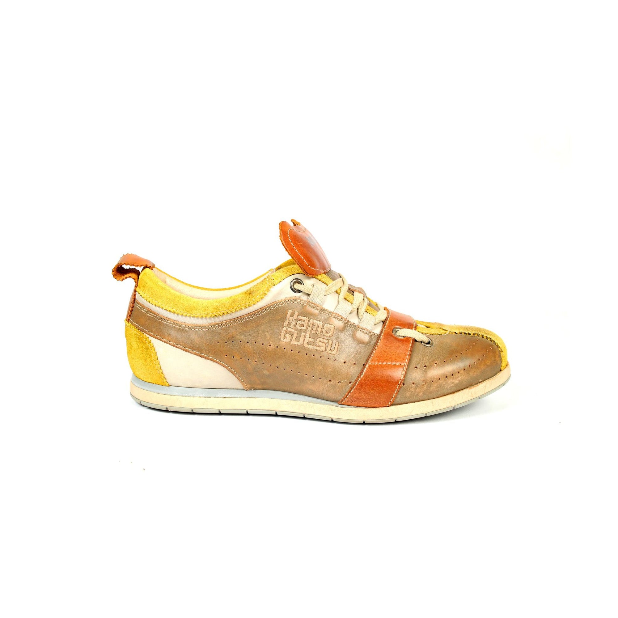 KAMO-GUTSU MULTI COLOR CLASSIS SNEAKER MEN (YELLOW)