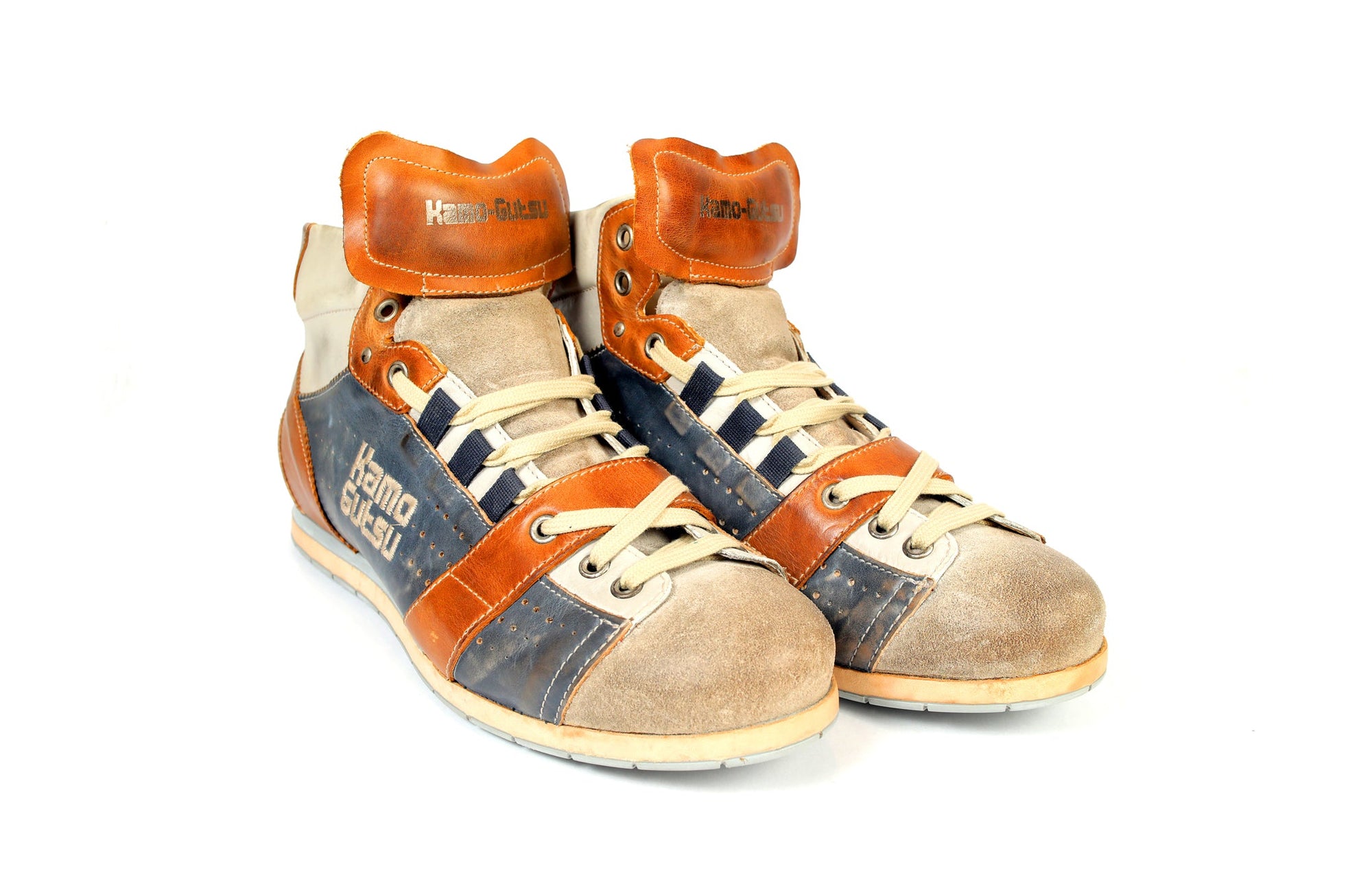 KAMO-GUTSU CLASSIS SNEAKERS MEN ( BLUE / LIGHT GREY)