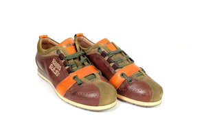 WOMEN KAMO-GUTSU (DARK BROWN/GREEN)