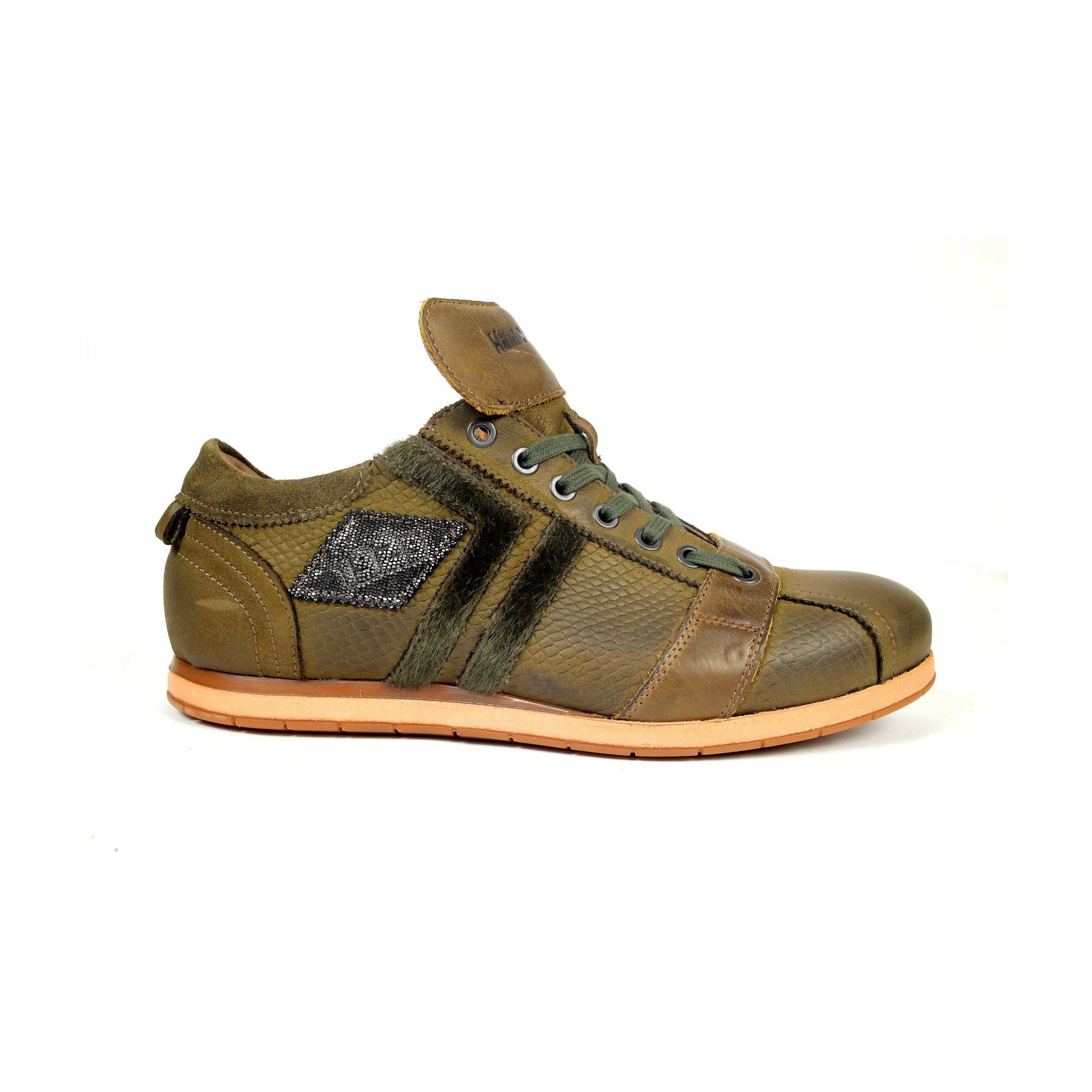 KAMO-GUTSU CLASSIS SNEAKER MEN(GREEN)